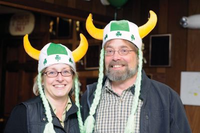 RCF Fundraiser
A St. Patrick's Day themed fund raiser was held at the Redman Hall in Wareham to benefit the Rochester Country Fair. Photo by Felix Perez
