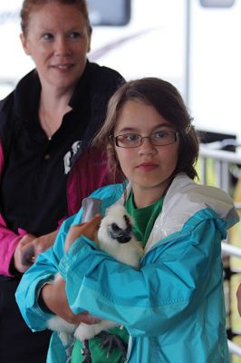 The Sun Will Come Out … Tomorrow 
Friday was a washout at the Rochester Country Fair, but the rain didn’t dampen the fun for those who braved the elements. Photos by Jean Perry
