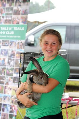 The Sun Will Come Out … Tomorrow 
Friday was a washout at the Rochester Country Fair, but the rain didn’t dampen the fun for those who braved the elements. Photos by Jean Perry
