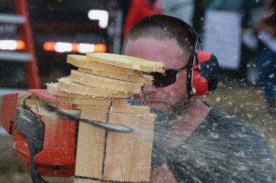 The Sun Will Come Out … Tomorrow 
Friday was a washout at the Rochester Country Fair, but the rain didn’t dampen the fun for those who braved the elements. Photos by Jean Perry
