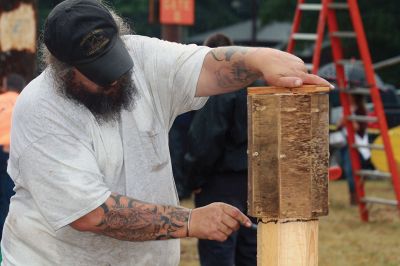 The Sun Will Come Out … Tomorrow 
Friday was a washout at the Rochester Country Fair, but the rain didn’t dampen the fun for those who braved the elements. Photos by Jean Perry
