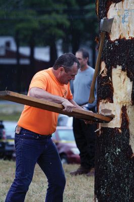 The Sun Will Come Out … Tomorrow 
Friday was a washout at the Rochester Country Fair, but the rain didn’t dampen the fun for those who braved the elements. Photos by Jean Perry
