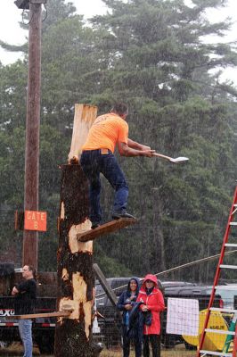 The Sun Will Come Out … Tomorrow 
Friday was a washout at the Rochester Country Fair, but the rain didn’t dampen the fun for those who braved the elements. Photos by Jean Perry
