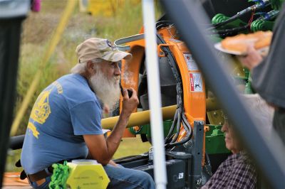 Farmers, Families, Fiddles 
Along with the sun on Saturday came the crowds to the Rochester Country Fair. Kid’s activities that were canceled on Friday resumed on Saturday under a blue sky. Photos by Jonathan Comey
