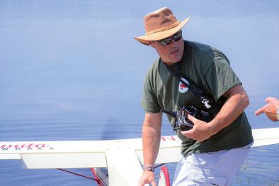 The Buzz Above Rochester 
Remote control airplane enthusiasts lined the shores of Mary’s Pond for the annual John Nicolaci Memorial Float Fly. Photos by Jonathan Comey
