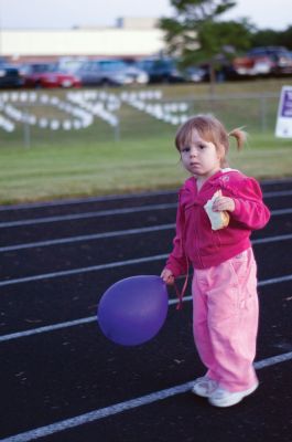 Relay for Life
Over 200 Tri-Town residents gathered to help raise money for the American Cancer Society by participating in the fifth annual Relay for Life. The Relay started at 5:00 pm on Friday June 11 and continued until 12:00 pm on Saturday. Participants walked the track at ORR throughout the night and into the next afternoon as a way to honor cancer survivors and those who lost their battle to cancer. Personalized luminaria bags lined the track, lighting the way for the participants throughout the night. Photos by Fe
