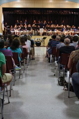 Spring Concert at Rochester Memorial School
The night of May 28 was the Spring Concert at Rochester Memorial School. The band and chorus entertained a cafetorium full of family and friends, who especially liked the band’s rendition of “Happy.” Photos by Jean Perry
