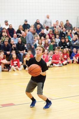 RMS Students vs Staff Basketball Game
The staff at Rochester Memorial School beat the students again for the 15th year in a row during the annual RMS students versus staff basketball game on January 22. The Friday night event attracted a gymnasium full of spectators who witnessed the staff’s 83-72 win over the students. Photos by Colin Veitch
