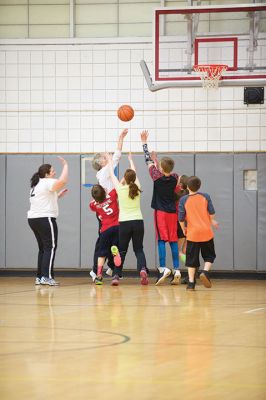 RMS Students vs Staff Basketball Game
The staff at Rochester Memorial School beat the students again for the 15th year in a row during the annual RMS students versus staff basketball game on January 22. The Friday night event attracted a gymnasium full of spectators who witnessed the staff’s 83-72 win over the students. Photos by Colin Veitch
