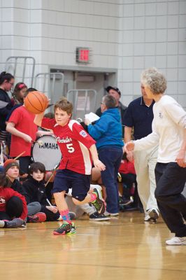 RMS Students vs Staff Basketball Game
The staff at Rochester Memorial School beat the students again for the 15th year in a row during the annual RMS students versus staff basketball game on January 22. The Friday night event attracted a gymnasium full of spectators who witnessed the staff’s 83-72 win over the students. Photos by Colin Veitch
