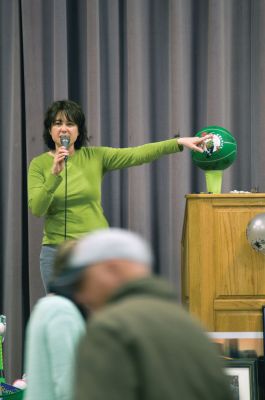 RMS Auction
Rochester went Hollywood on Friday, March 26, 2010 when the Rochester Parent/Teacher Organization (PTO) hosted a live auction with a Hollywood theme. The auction raised nearly $6,000, and that money will be used to pay for new playground equipment. Items up for bidding included a basketball signed by the Boston Celtics, a day of kayaking, gift baskets and many more fun items. Photos by Felix Perez.
