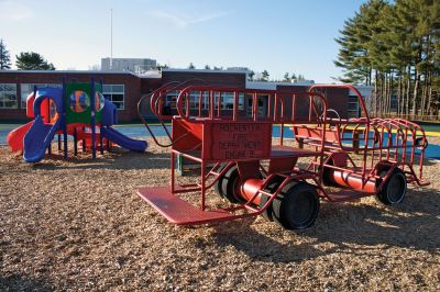 RMS-PTO Annual Auction
This new playground at RMS was built because of the money raised by the Live Auction of 2011. Photo by Eric Trippoli
