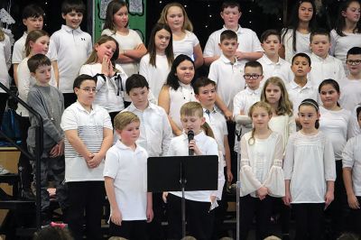 A Celebration of the Seasons
Fourth graders at RMS performed their annual concert on January 25 entitled “A Celebration of the Seasons,” with musical selections taken from The Four Seasons composed by Antonio Vivaldi. Photos by Erin Bednarczyk
