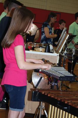 RMS Concert
On June 10, RMS hosted the 23rd annual concert, a partnership between elementary and middle schools in Martha’s Vineyard and Rochester Memorial. The concert band contained 150 musicians. RMS veteran music instructor Christine Williamson, along with instructors from the MV schools, conducted eight musical scores to the delight of fellow students, teachers, and family. Photos by Marilou Newell
