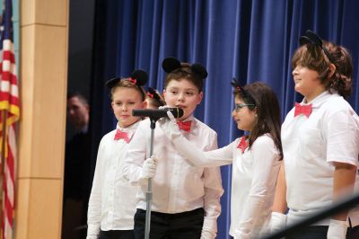 Disney: The Movies, The Music.
The fourth-grade students at Rochester Memorial School brought the magic of Disney to the stage on Wednesday, January 24 for the school’s presentation of “Disney: The Movies, The Music.” Photos by Colin Veitch
