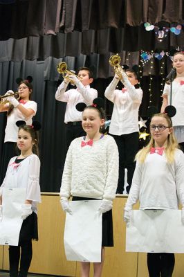 Disney: The Movies, The Music.
The fourth-grade students at Rochester Memorial School brought the magic of Disney to the stage on Wednesday, January 24 for the school’s presentation of “Disney: The Movies, The Music.” Photos by Colin Veitch
