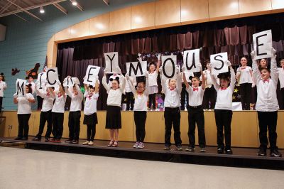 Disney: The Movies, The Music.
The fourth-grade students at Rochester Memorial School brought the magic of Disney to the stage on Wednesday, January 24 for the school’s presentation of “Disney: The Movies, The Music.” Photos by Colin Veitch
