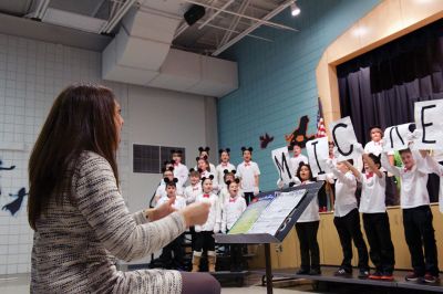 Disney: The Movies, The Music.
The fourth-grade students at Rochester Memorial School brought the magic of Disney to the stage on Wednesday, January 24 for the school’s presentation of “Disney: The Movies, The Music.” Photos by Colin Veitch
