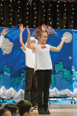 Disney: The Movies, The Music.
The fourth-grade students at Rochester Memorial School brought the magic of Disney to the stage on Wednesday, January 24 for the school’s presentation of “Disney: The Movies, The Music.” Photos by Colin Veitch
