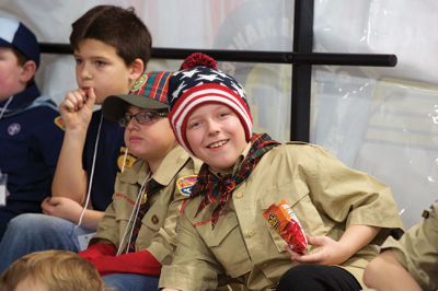 Pinewood Derby
Rochester Cub Scouts Pack 30 held its annual Pinewood Derby on January 21 at RMS. Photos by Colin Veitch
