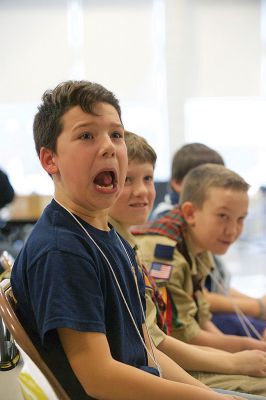 Pinewood Derby
Rochester Cub Scouts Pack 30 held its annual Pinewood Derby on January 21 at RMS. Photos by Colin Veitch
