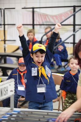 Pinewood Derby
Rochester Cub Scouts Pack 30 held its annual Pinewood Derby on January 21 at RMS. Photos by Colin Veitch
