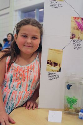 Sciencing
Everyone was ‘sciencing’ on May 21 at the Rochester Memorial School annual Science Fair. Students staff, and parents packed the school cafetorium to explore the fascinating findings of many of the students’ unique science project ideas. Photos by Jean Perry
