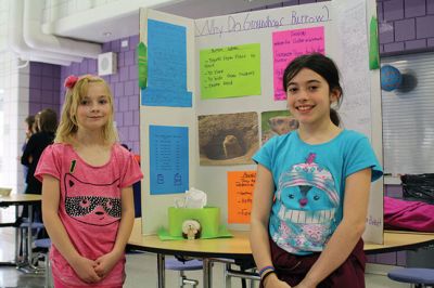 Sciencing
Everyone was ‘sciencing’ on May 21 at the Rochester Memorial School annual Science Fair. Students staff, and parents packed the school cafetorium to explore the fascinating findings of many of the students’ unique science project ideas. Photos by Jean Perry
