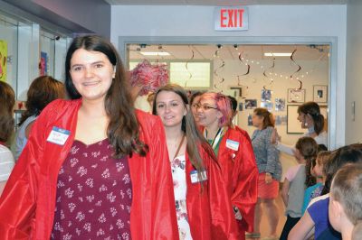 RMS Class of 2012
Rochester Memorial School welcomed back its RMS Class of 2012, with young students lining the halls to watch the big kids pass through one last time as students. Photos by Jean Perry
