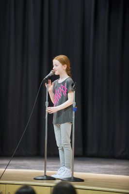 RMS Talent
RMS students strutted their stuff on Thursday, March 9, during the annual RMS Talent Show. A number of performers delighted the audience, including fifth-grader Storm Lanzoni who wowed the audience with his freestyle dancing and gymnastics. Photos by Colin Veitch
