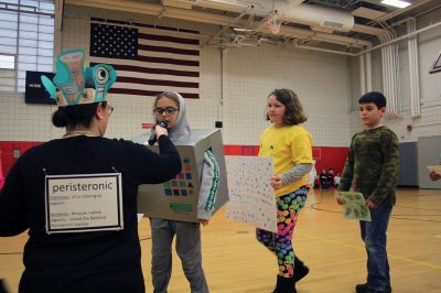 Vocabulary Day 
It was Vocabulary Day at Rochester Memorial School on March 15, which means the 4th-graders were a living, breathing dictionary as they paraded the halls dressed as a new vocabulary word they chose to learn and personify! Photos by Jean Perry
