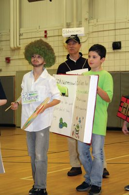 Vocabulary Day 
It was Vocabulary Day at Rochester Memorial School on March 15, which means the 4th-graders were a living, breathing dictionary as they paraded the halls dressed as a new vocabulary word they chose to learn and personify! Photos by Jean Perry
