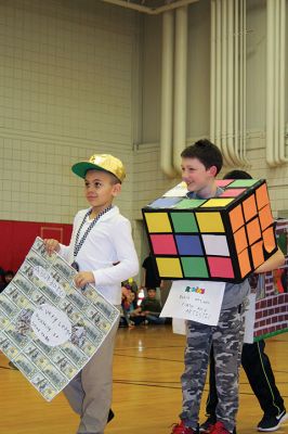 Vocabulary Day 
It was Vocabulary Day at Rochester Memorial School on March 15, which means the 4th-graders were a living, breathing dictionary as they paraded the halls dressed as a new vocabulary word they chose to learn and personify! Photos by Jean Perry
