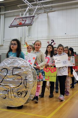 Vocabulary Day 
It was Vocabulary Day at Rochester Memorial School on March 15, which means the 4th-graders were a living, breathing dictionary as they paraded the halls dressed as a new vocabulary word they chose to learn and personify! Photos by Jean Perry
