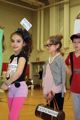 Vocabulary Day 
It was Vocabulary Day at Rochester Memorial School on March 15, which means the 4th-graders were a living, breathing dictionary as they paraded the halls dressed as a new vocabulary word they chose to learn and personify! Photos by Jean Perry
