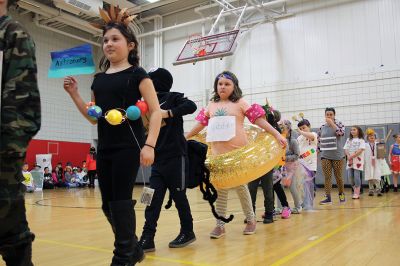 Vocabulary Day 
It was Vocabulary Day at Rochester Memorial School on March 15, which means the 4th-graders were a living, breathing dictionary as they paraded the halls dressed as a new vocabulary word they chose to learn and personify! Photos by Jean Perry
