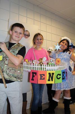 Vocabulary Day 
It was Vocabulary Day at Rochester Memorial School on March 15, which means the 4th-graders were a living, breathing dictionary as they paraded the halls dressed as a new vocabulary word they chose to learn and personify! Photos by Jean Perry
