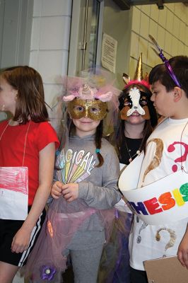 Vocabulary Day 
It was Vocabulary Day at Rochester Memorial School on March 15, which means the 4th-graders were a living, breathing dictionary as they paraded the halls dressed as a new vocabulary word they chose to learn and personify! Photos by Jean Perry
