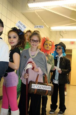 Vocabulary Day 
It was Vocabulary Day at Rochester Memorial School on March 15, which means the 4th-graders were a living, breathing dictionary as they paraded the halls dressed as a new vocabulary word they chose to learn and personify! Photos by Jean Perry
