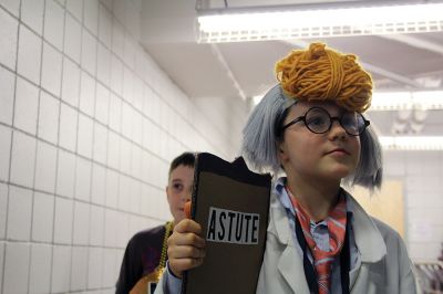 Vocabulary Day 
It was Vocabulary Day at Rochester Memorial School on March 15, which means the 4th-graders were a living, breathing dictionary as they paraded the halls dressed as a new vocabulary word they chose to learn and personify! Photos by Jean Perry
