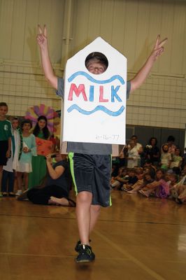 Vocabulary Day Parade
A living, breathing, (and giggling) dictionary of vocabulary words displayed their intellect and imagination at Rochester Memorial School during its first annual Vocabulary Day Parade on April 4. Photo by Jean Perry
