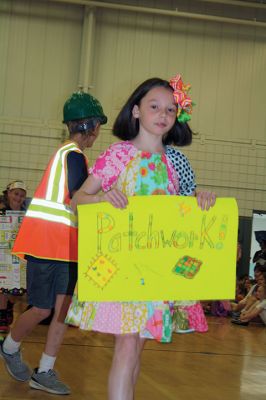 Vocabulary Day Parade
A living, breathing, (and giggling) dictionary of vocabulary words displayed their intellect and imagination at Rochester Memorial School during its first annual Vocabulary Day Parade on April 4. Photo by Jean Perry
