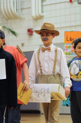 Vocabulary Day Parade
The third and fourth graders at RMS transformed the school into one collective living, breathing dictionary last Friday, February 16, for the annual Vocabulary Day parade. Students chose a word and personified it in costume for the rest of the school, and this year for parents as well. Photos by Jean Perry
