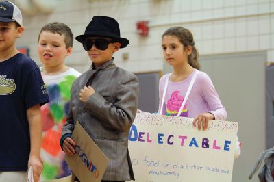 Vocabulary Day Parade
The third and fourth graders at RMS transformed the school into one collective living, breathing dictionary last Friday, February 16, for the annual Vocabulary Day parade. Students chose a word and personified it in costume for the rest of the school, and this year for parents as well. Photos by Jean Perry
