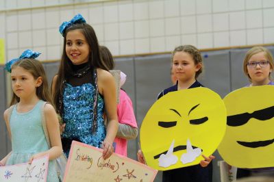 Vocabulary Day Parade
The third and fourth graders at RMS transformed the school into one collective living, breathing dictionary last Friday, February 16, for the annual Vocabulary Day parade. Students chose a word and personified it in costume for the rest of the school, and this year for parents as well. Photos by Jean Perry
