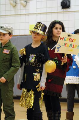 Vocabulary Day Parade
The third and fourth graders at RMS transformed the school into one collective living, breathing dictionary last Friday, February 16, for the annual Vocabulary Day parade. Students chose a word and personified it in costume for the rest of the school, and this year for parents as well. Photos by Jean Perry
