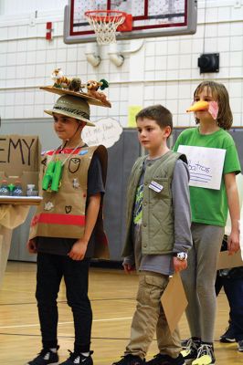 Vocabulary Day Parade
The third and fourth graders at RMS transformed the school into one collective living, breathing dictionary last Friday, February 16, for the annual Vocabulary Day parade. Students chose a word and personified it in costume for the rest of the school, and this year for parents as well. Photos by Jean Perry
