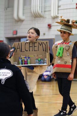 Vocabulary Day Parade
The third and fourth graders at RMS transformed the school into one collective living, breathing dictionary last Friday, February 16, for the annual Vocabulary Day parade. Students chose a word and personified it in costume for the rest of the school, and this year for parents as well. Photos by Jean Perry
