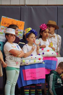 Vocabulary Day Parade
The third and fourth graders at RMS transformed the school into one collective living, breathing dictionary last Friday, February 16, for the annual Vocabulary Day parade. Students chose a word and personified it in costume for the rest of the school, and this year for parents as well. Photos by Jean Perry
