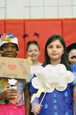 Vocabulary Day Parade
The third and fourth graders at RMS transformed the school into one collective living, breathing dictionary last Friday, February 16, for the annual Vocabulary Day parade. Students chose a word and personified it in costume for the rest of the school, and this year for parents as well. Photos by Jean Perry
